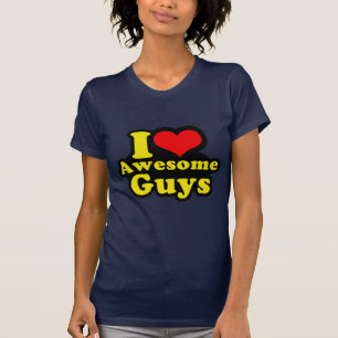 Camiseta Amo a muchachos impresionantes