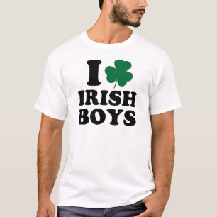 Camiseta Amo a muchachos irlandeses