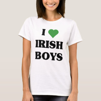 Camiseta Amo a muchachos irlandeses