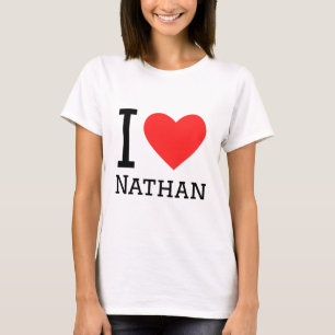 Camiseta Amo a Nathan