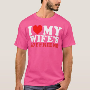 Camiseta Amo a novio de mi esposa cita divertida retro