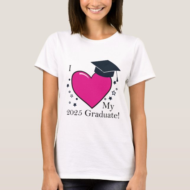 Camiseta Amo A Nuestro Graduado (Anverso)