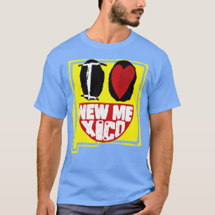 Camiseta Amo a Nuevo México Cara Feliz Sonriente