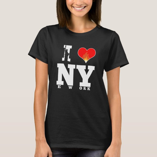 Camiseta Amo a NY Amo a Nueva York (Anverso)