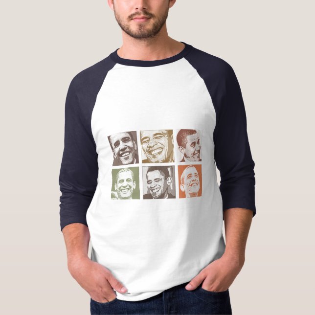 Camiseta Amo a Obama (Anverso)