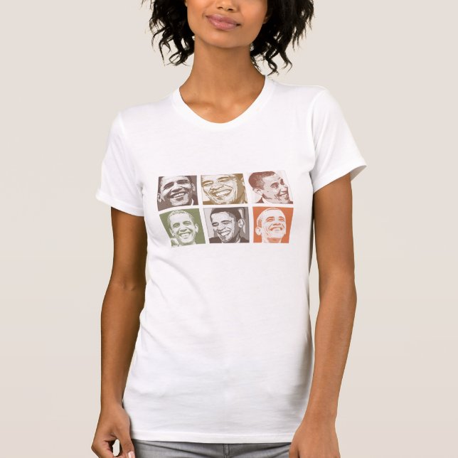 Camiseta Amo a Obama (Anverso)