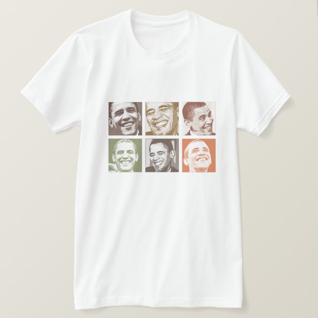 Camiseta Amo a Obama (Anverso del diseño)