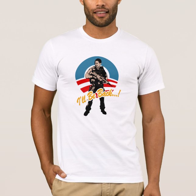 Camiseta Amo a Obama 2012 (Anverso)