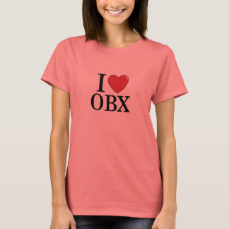 Camiseta Amo a OBX - Bancos Exteriores