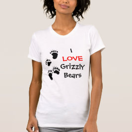 CAMISETA AMO A OSOS GRIZZLY