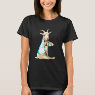 Camiseta Amo a Papá Gangster Goat Animal