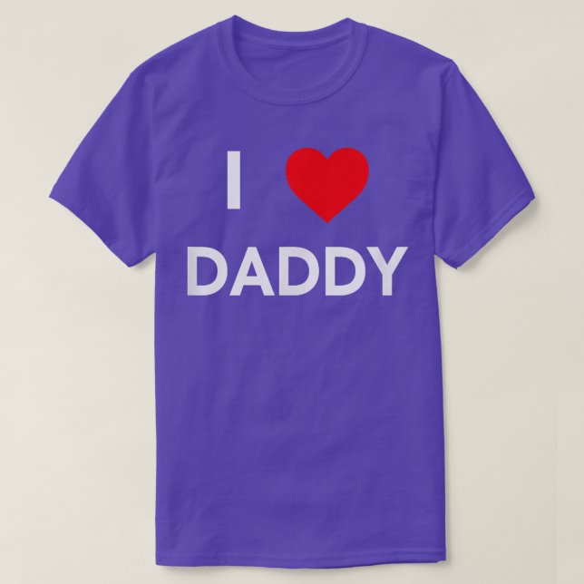 Camiseta Amo A Papi T Shirt (Diseño del anverso)