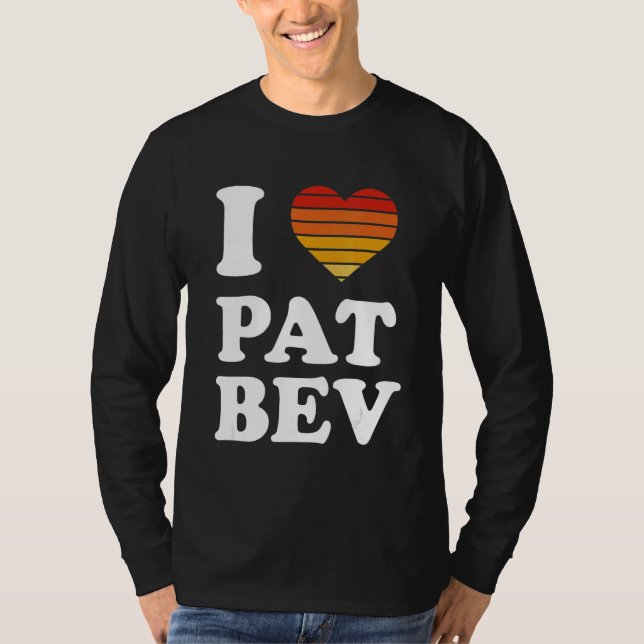 Camiseta Amo a Pat Bev 2 (Anverso)