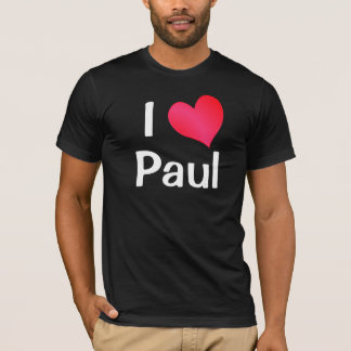 Camiseta Amo a Paul