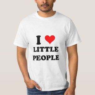 Camiseta Amo a pequeña gente