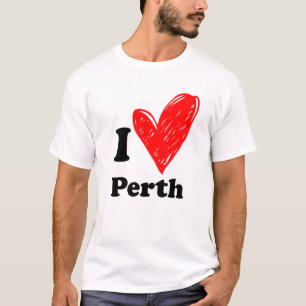 Camiseta Amo a Perth