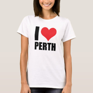Camiseta Amo a Perth