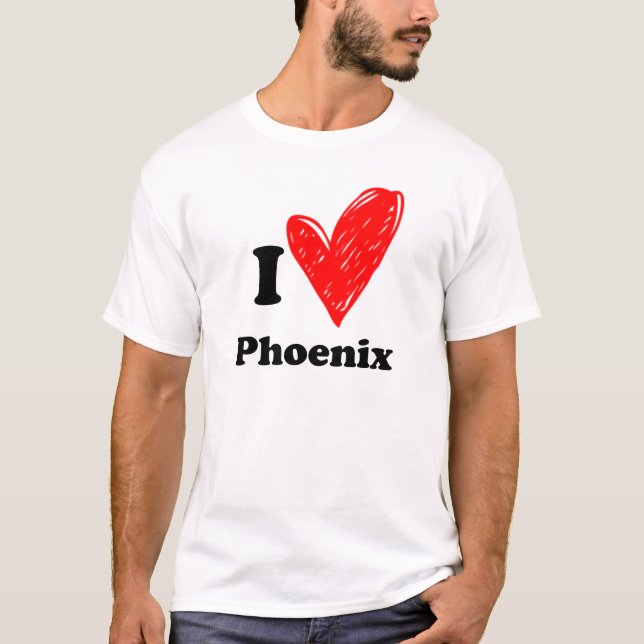 Camiseta Amo a Phoenix (Anverso)