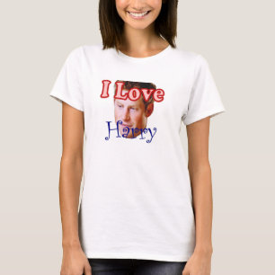 Camiseta Amo a príncipe Harry