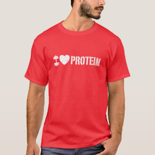 Camiseta Amo a Proteína