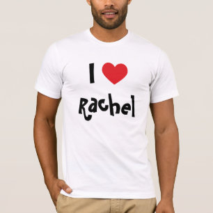 Camiseta Amo a Rachel