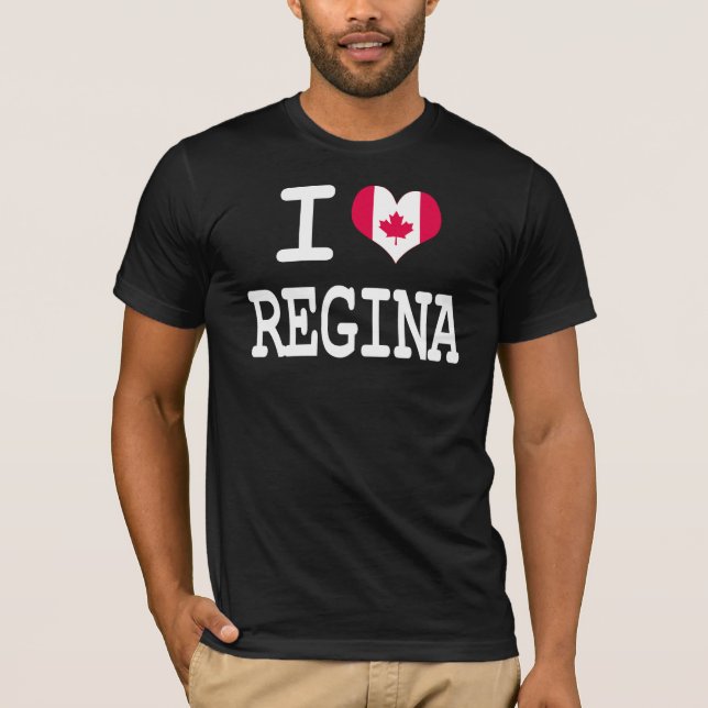Camiseta Amo a Regina (Anverso)