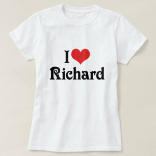 Camiseta Amo a Richard