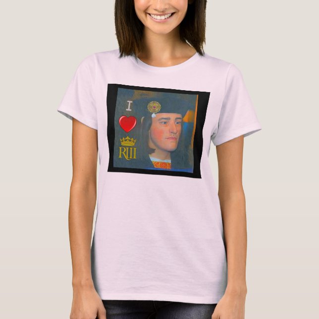 Camiseta ¡Amo a Richard III! (Anverso)