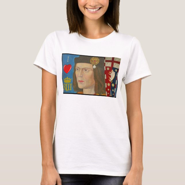 Camiseta Amo a Richard III (Anverso)