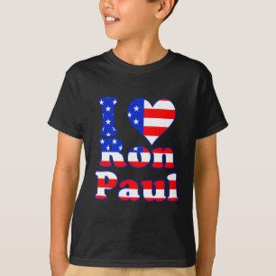 Camiseta Amo a Ron Paul