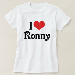 Camiseta Amo a Ronny