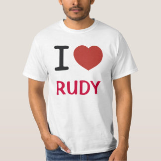 Camiseta Amo a Rudy