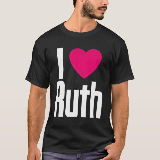 Camiseta Amo a Ruth K He I He Ruth