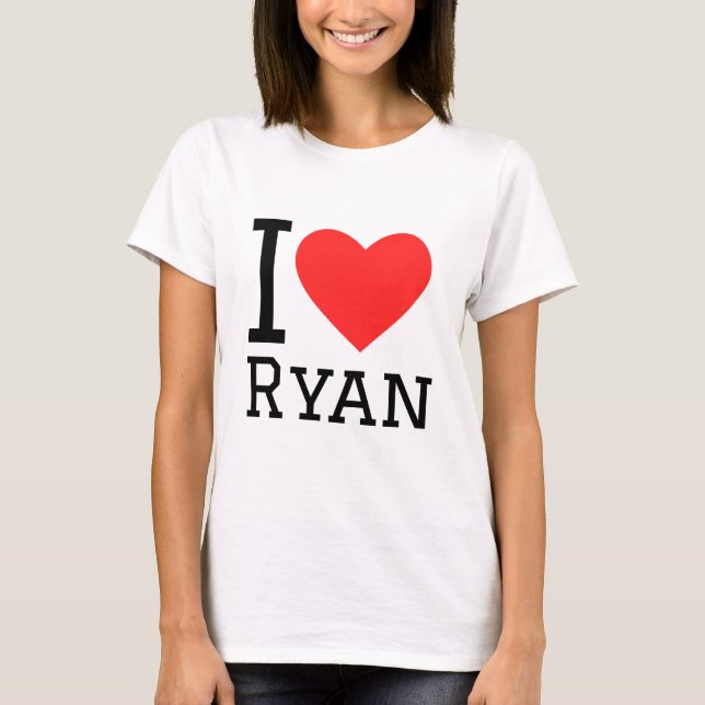 Camiseta Amo a Ryan (Anverso)