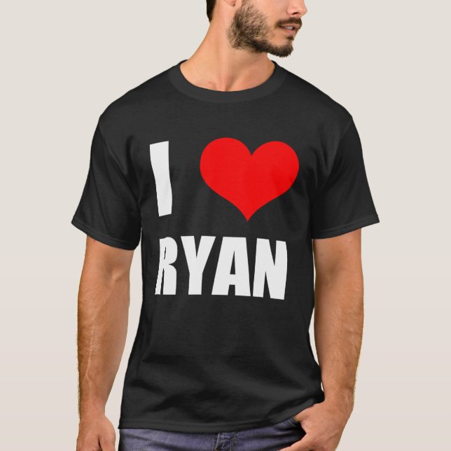 Camiseta Amo a Ryan Heart (Anverso)