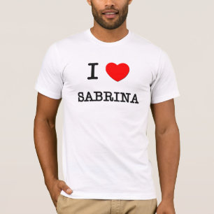 Camiseta Amo a Sabrina