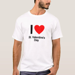 Camiseta amo a san el día de San Valentín