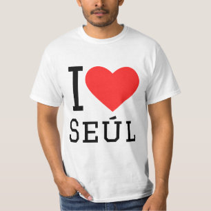 Camiseta Amo a Seúl