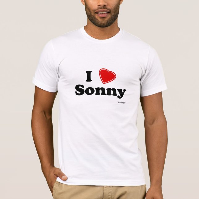 Camiseta Amo a Sonny (Anverso)