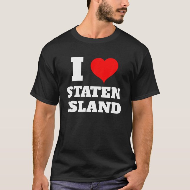 Camiseta Amo a Staten Island (Anverso)