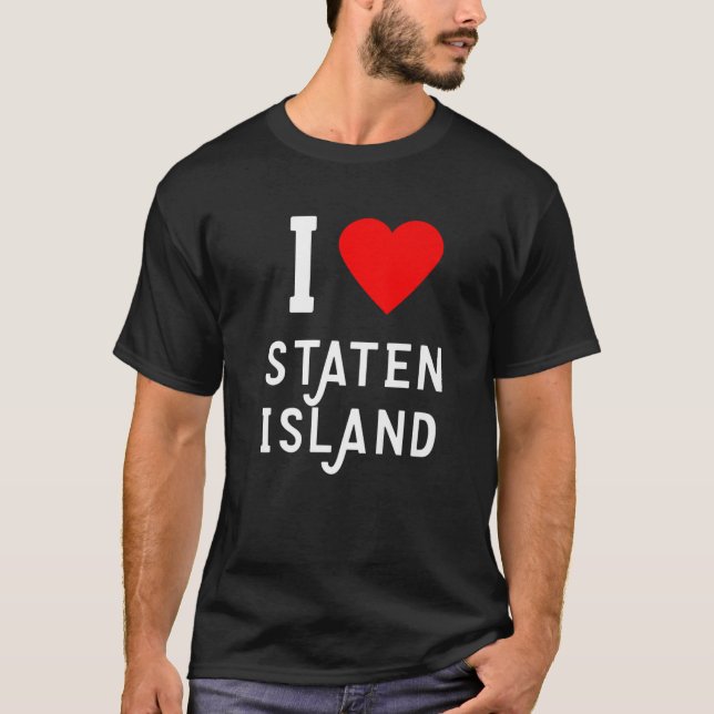 Camiseta Amo a Staten Island (Anverso)
