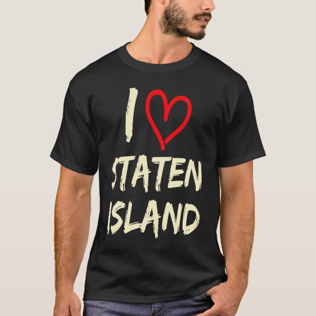 Camiseta Amo a Staten Island (Anverso)