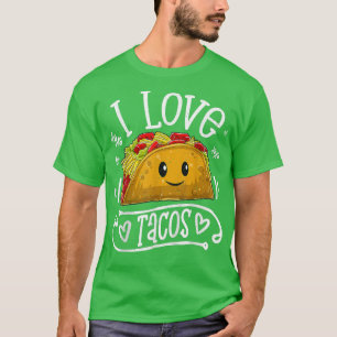 Camiseta Amo a Tacos Cinco De Mayo Taco 