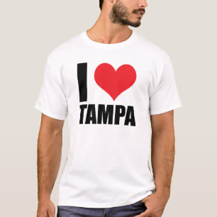 Camiseta Amo a Tampa