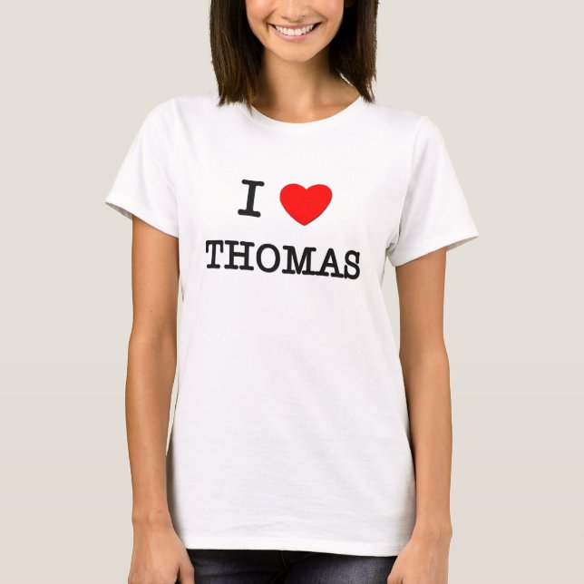 Camiseta Amo a Thomas (Anverso)