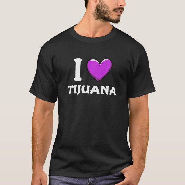 Camiseta Amo a Tijuana México 7 (Anverso)