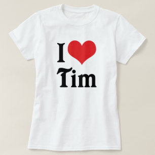 Camiseta Amo a Tim