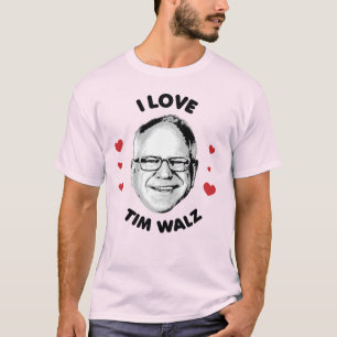 Camiseta Amo a Tim Walz