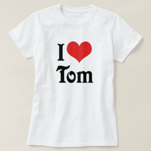 Camiseta Amo a Tom