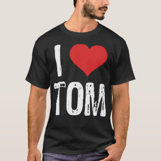 Camiseta Amo a Tom